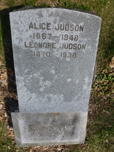 Headstone had toppled and was fixed last year.